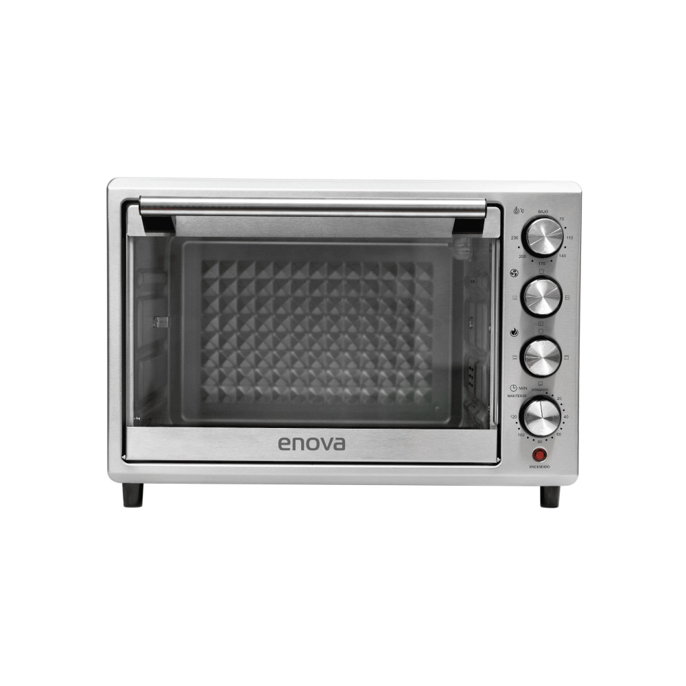 Horno eléctrico de mesa eNova 35 litros Gris