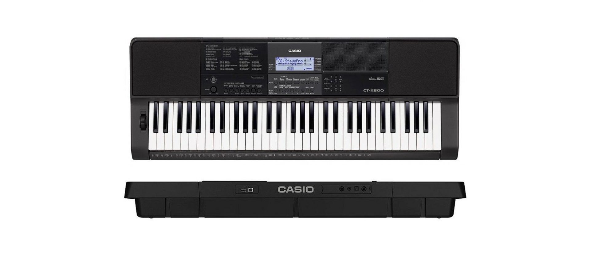 Teclado CASIO CTX 800