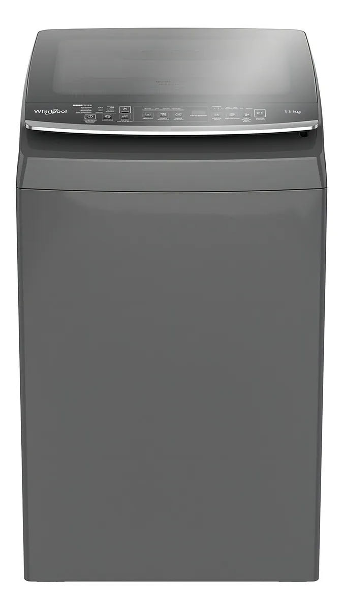 Lavarropas Whirlpool Ww11bt Carga Superior 11kg Gris Oscuro